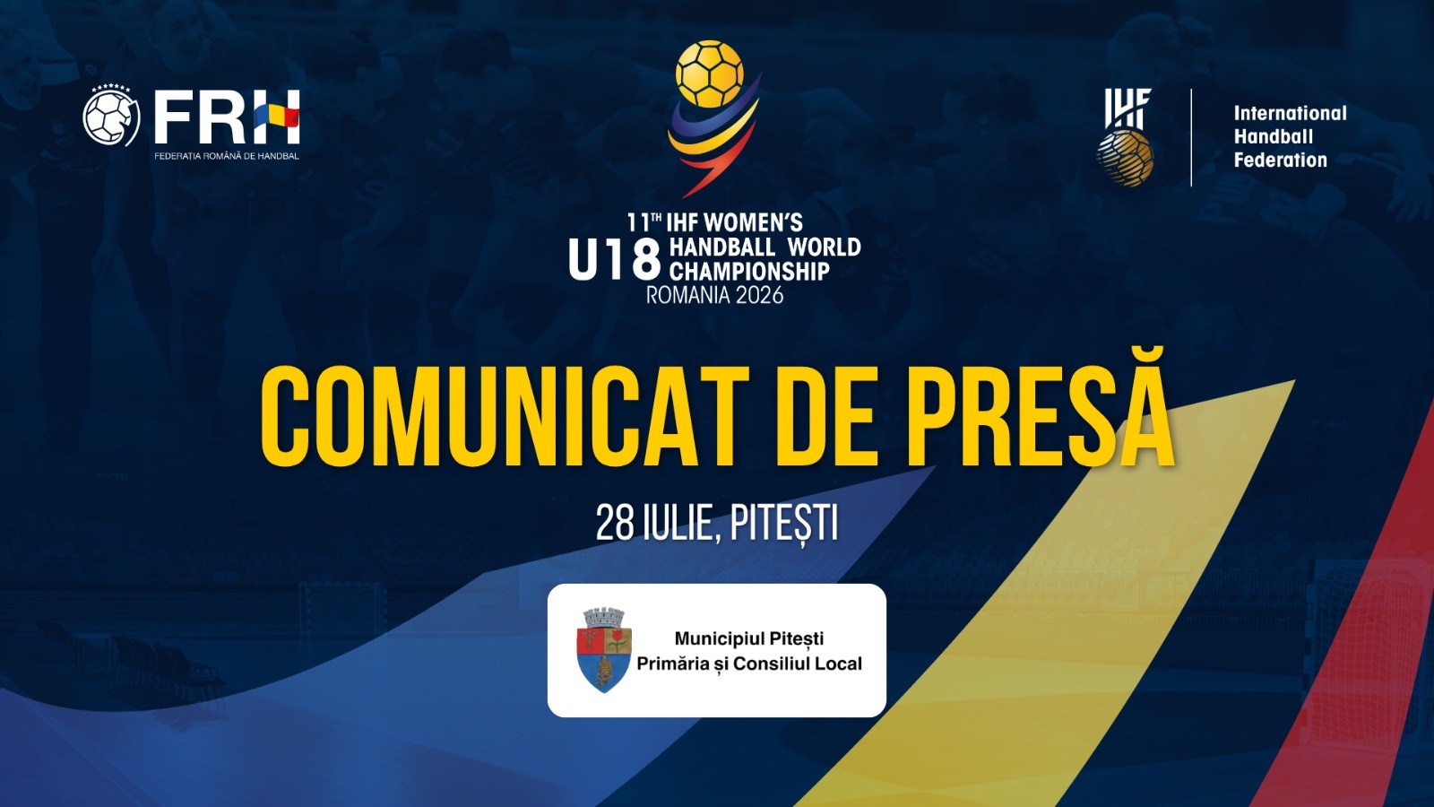 La Pitești se va decide titlul mondial la handbal feminin U18